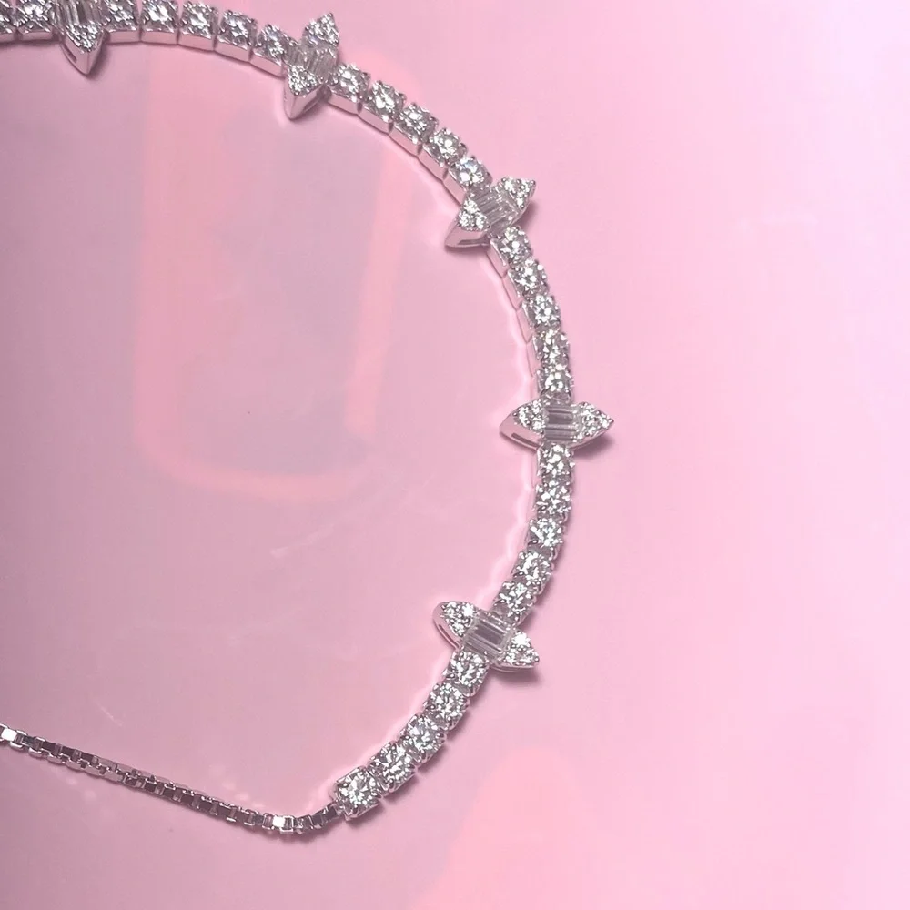 925 Moissanite Adjustable Bracelet 💎 - Picture 4 of 6